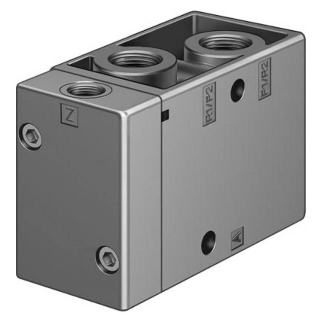 Festo 3/2 Solenoid Valve, G1/8", N/C or N/O (VL/O-3-1/8-B)