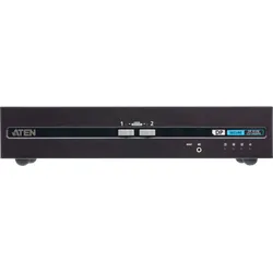 ATEN CS1142DP4 - 2-Port KVM Switch, Displayport, Audio
