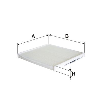 FILTRON Filter, Innenraumluft K 1323 für TOYOTA