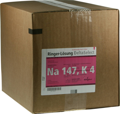 DELTAMEDICA GmbH RINGER LÖSUNG Plastik 10X500 ml 02044378