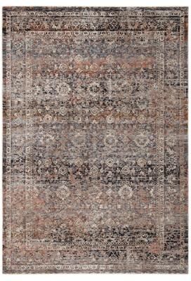 Juniper Home Tawna Oriental Gray/ Black Area Rug