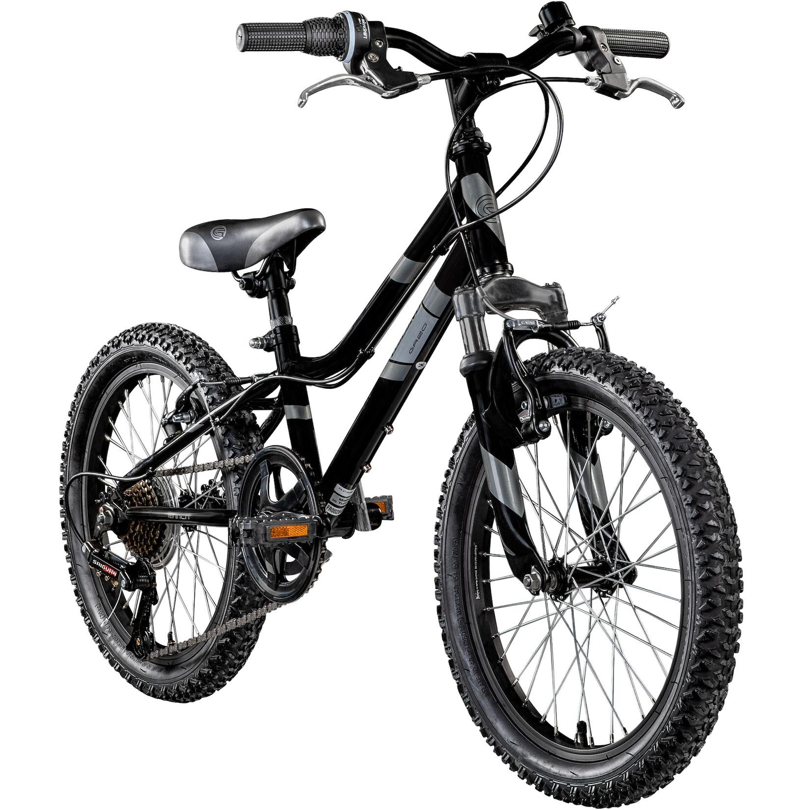 Galano GA20 Kinderfahrrad 18 Zoll 115 - 130 cm Mädchen Jungen Fahrrad ab 5 Jahre Mountainbike 7 Gänge MTB Hardtail Kinder Fahrrad