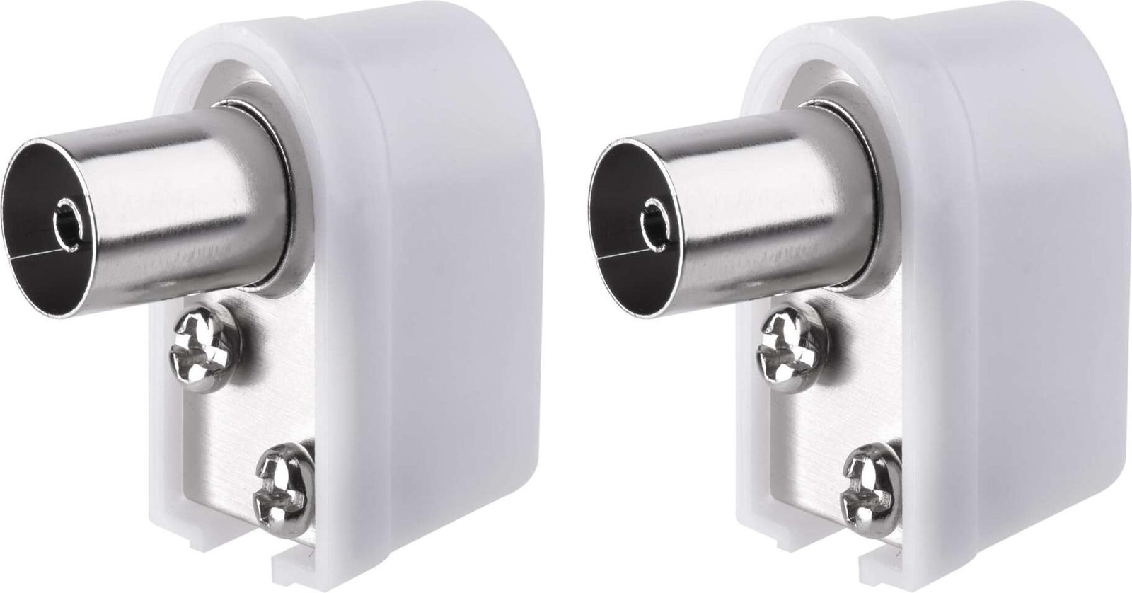 Emos IEC-connector stopcontact hoekmodel kliksysteem K1821.2