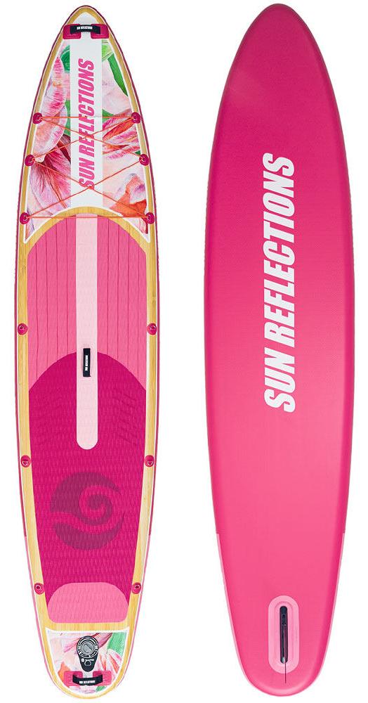 Paddle-Board SUN REFLECTIONS Multi 124 Minicombo SANFTES ROUGE Größe: Einheitsgröße