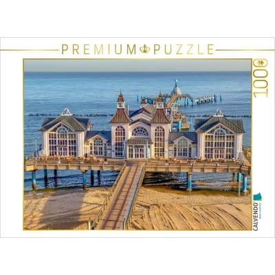 CALVENDO Puzzle Seebrücke in Sellin | 1000 Teile Lege-Größe 64x48cm Foto-Puzzle für glückliche Stunden, Sonstige von , Calvendo Puzzle