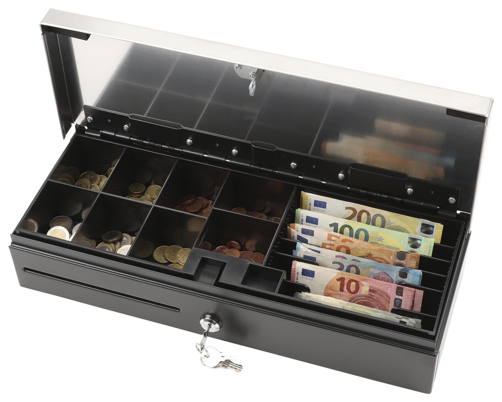OLYMPIA Kassenschublade HS-170S schwarz/silber 947990035