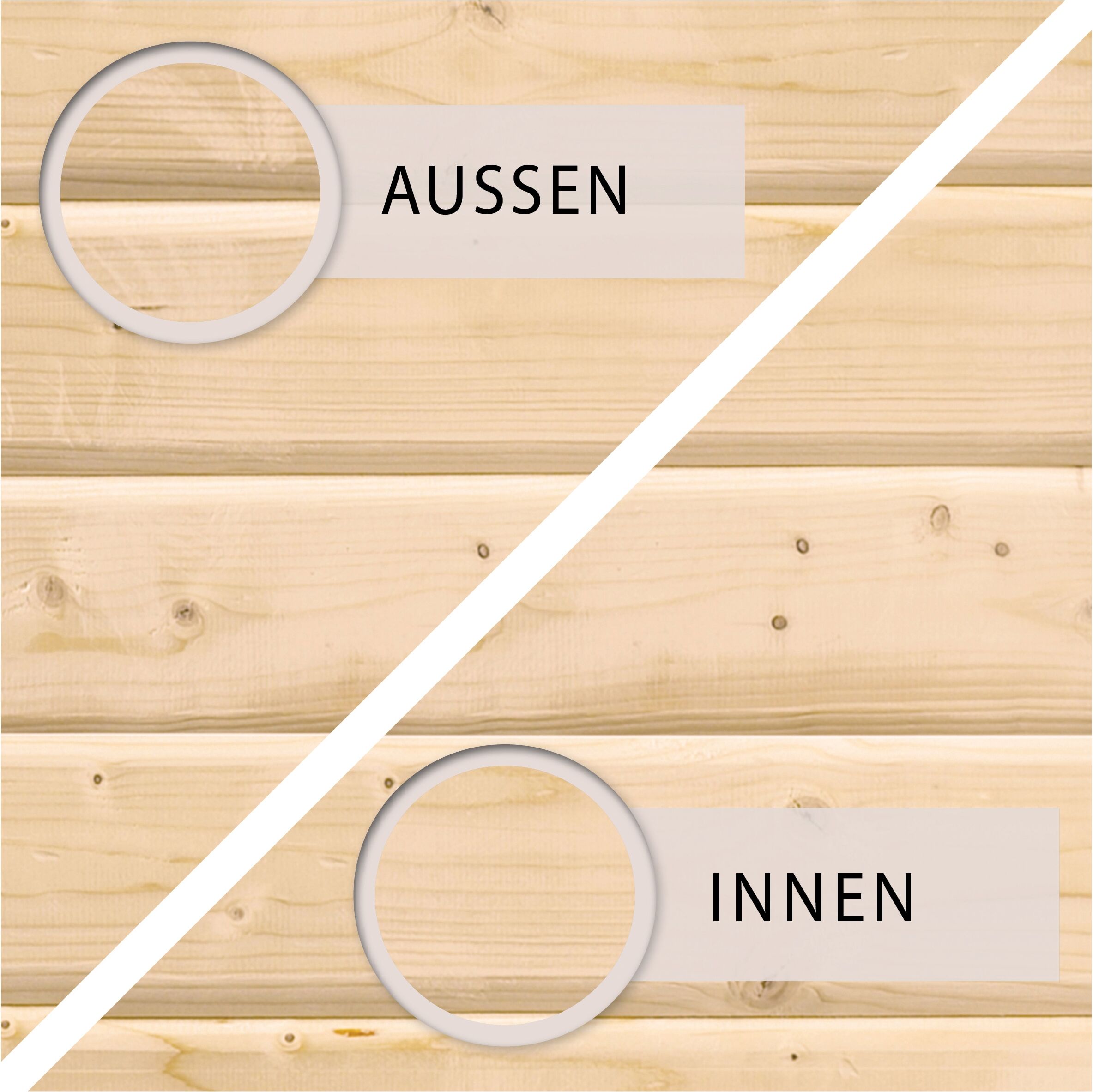 Gartenhaus-Fußboden KARIBU, beige (natur), B:274cm H:1,9cm T:274cm, Holzwerkstoff, Gartenhaus-Fußböden, Gartenhaus-Fußboden, für Gartenhäuser