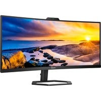 34E1C5600HE/00, LED-Monitor 86.36 cm (34 Zoll), schwarz, DisplayPort, HDMI, Adaptive-Sync, USB-C, Curved, Webcam, 100Hz Panel