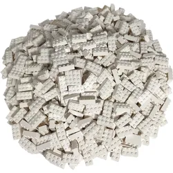 LEGO 2x4 Steine Weiss - Bausteine, Hochsteine - White 3001 Menge 1000 Stueck (3001, LEGO Zubehör)
