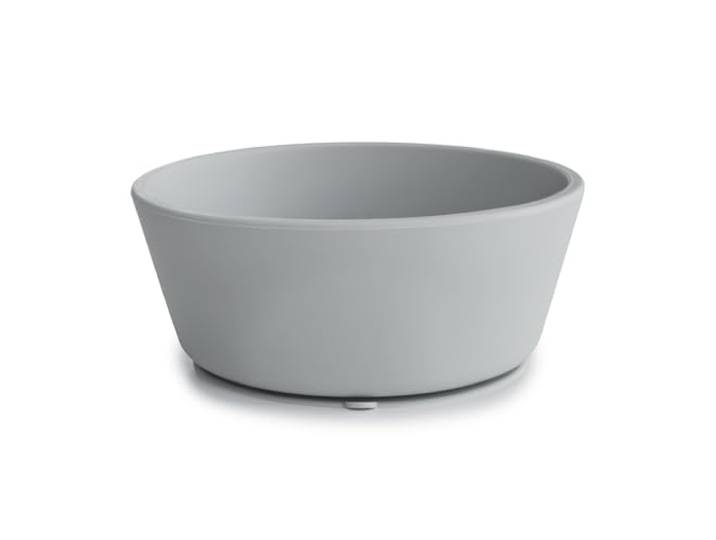 Mushie - Siliconen Kom met Zuignap - Borden & kommen - Stone