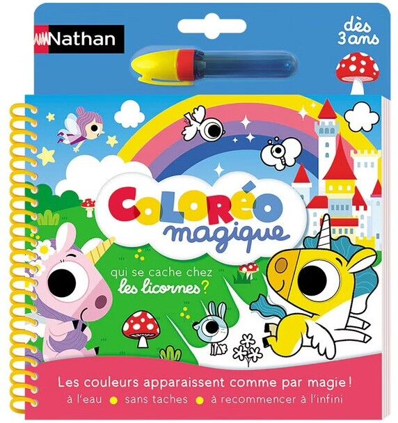 Coloréo Magique Licornes - Nathan