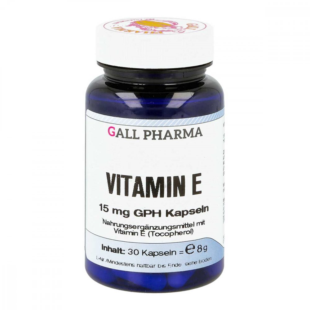 Hecht-Pharma GmbH Vitamin E 15 mg Gph Kapseln 04631921