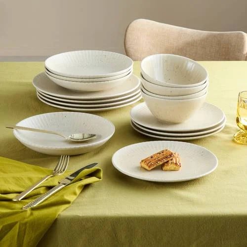 NOUS Living Linnen serviesset, 16-delig