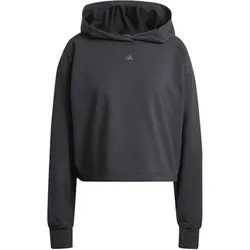ADIDAS Damen Sweatshirt Power Loose Fit Back-Ventilation, Größe S in Schwarz Schwarz