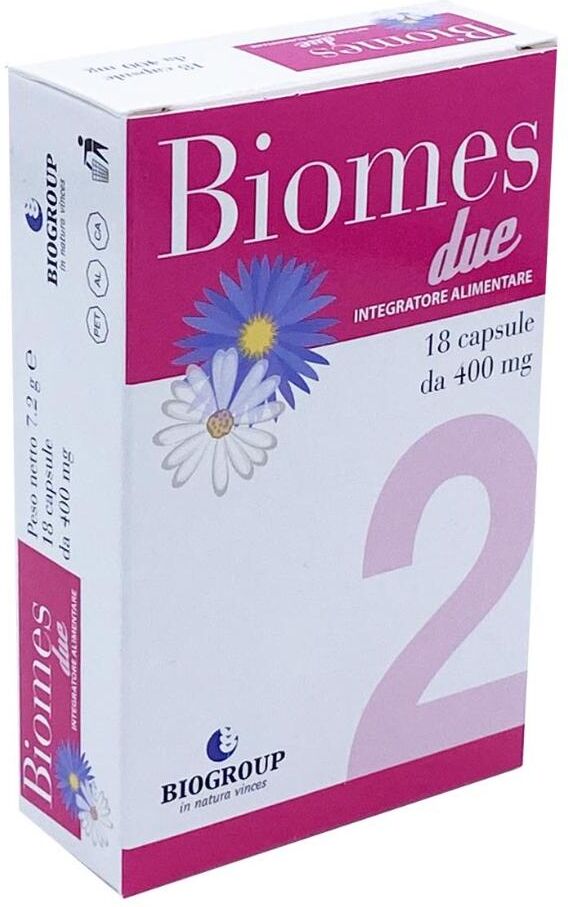 BIOGROUP SpA SOCIETA' BENEFIT BIOMES Due 18 Cps 400mg