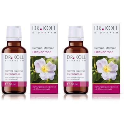Gemmo-Mazerat Heckenrose Dr.Koll Rosa canina Tro. 2x 2x50 ml Tropfen