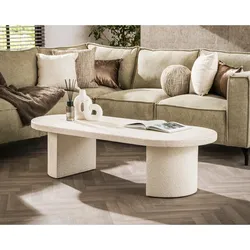 designline »Marble« Couchtisch arch stone 150x65 cm