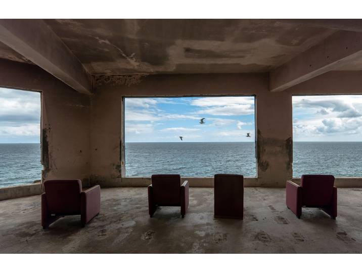 Fototapete PAPERMOON Photo-Art HAN DONG HEE, KINO , bunt, B:3,5m L:2,6m, Vlies, Tapeten, Fototapete