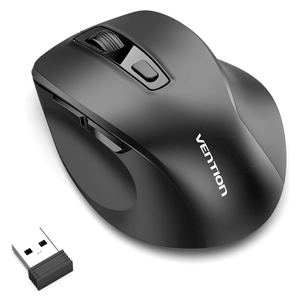 Vention Bezprzewodowa mysz komputerowa Dual-Mode 2.4GHz + Bluetooth 5.1 (Kabellos) (KTMB0)