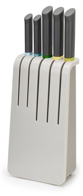 Joseph Joseph Opal Duo Set van 5 keukenmessen met messenblok