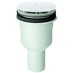 GROHE Ablaufgarnitur 49533 für Duschwanne Abgang senkrecht alpinweiß, 49533SH0 49533SH0