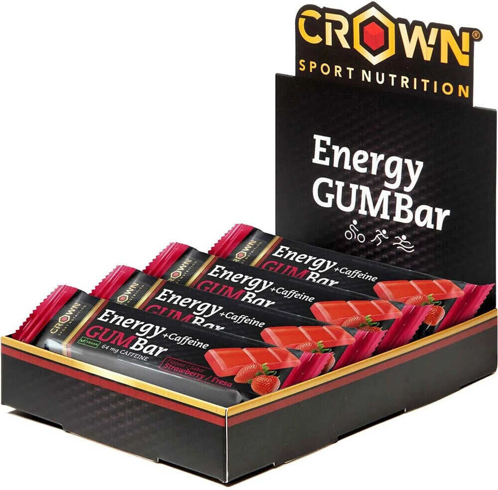 Crown Sport Nutrition energy gum barritas energéticas  (UNICA)