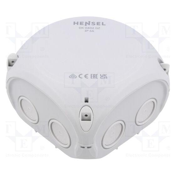 Hensel Gabelaufhängung 104x104x70 5x2,5mm2 CU IP66 DK 0402 GZ (62000149) (62000149)