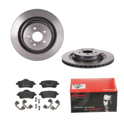 BREMBO Bremsensatz, Scheibenbremse 1420-57641 Hinterachse innenbelüftet 345mm 22mm für Mercedes
