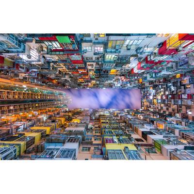 Papermoon "ABSTRAKT DESIGN-CITY SKYLINE NEW YORK TOKIO LONDON XXL"