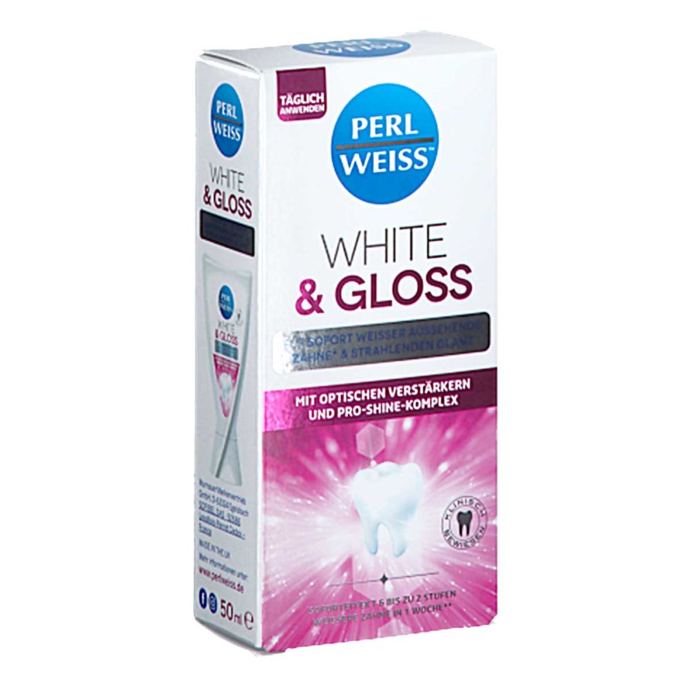 MURNAUER MARKENVERTRIEB GmbH Perlweiss White & Gloss Zahncreme 17512649