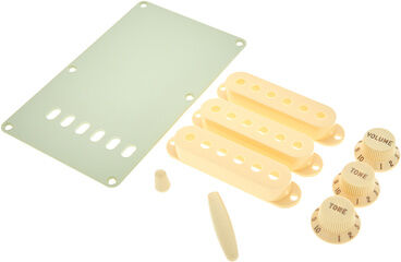 Fender Strat Accessory Kit Aged White aged white