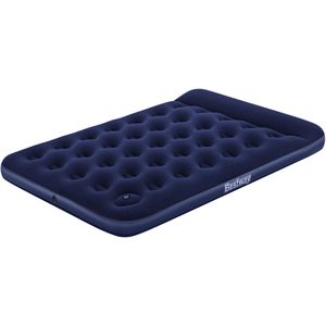 Bestway Luftbett Doppel, 191 x 137 x 28cm, mit integrierter Fußpumpe