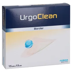 Urgoclean Border 15x15 Cm Wundauflage 10 St