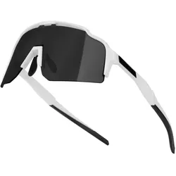 Force Strive Brille weiß/schwarz Spiegelglas