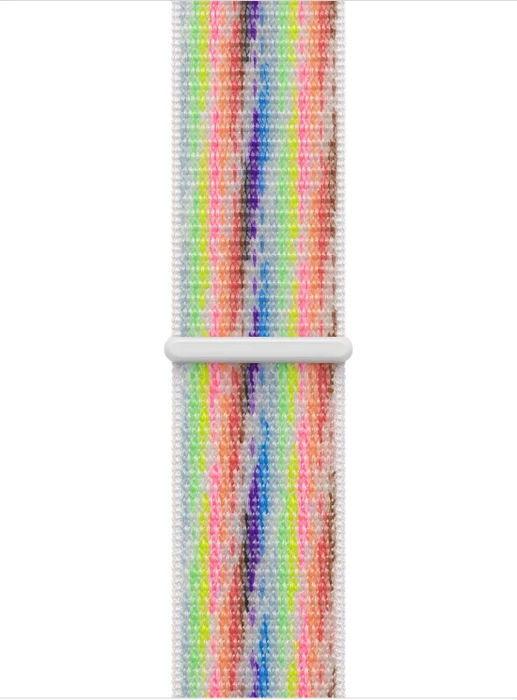 Apple Watch 42 mm Pride Edition Sportarmband zum Durchziehen