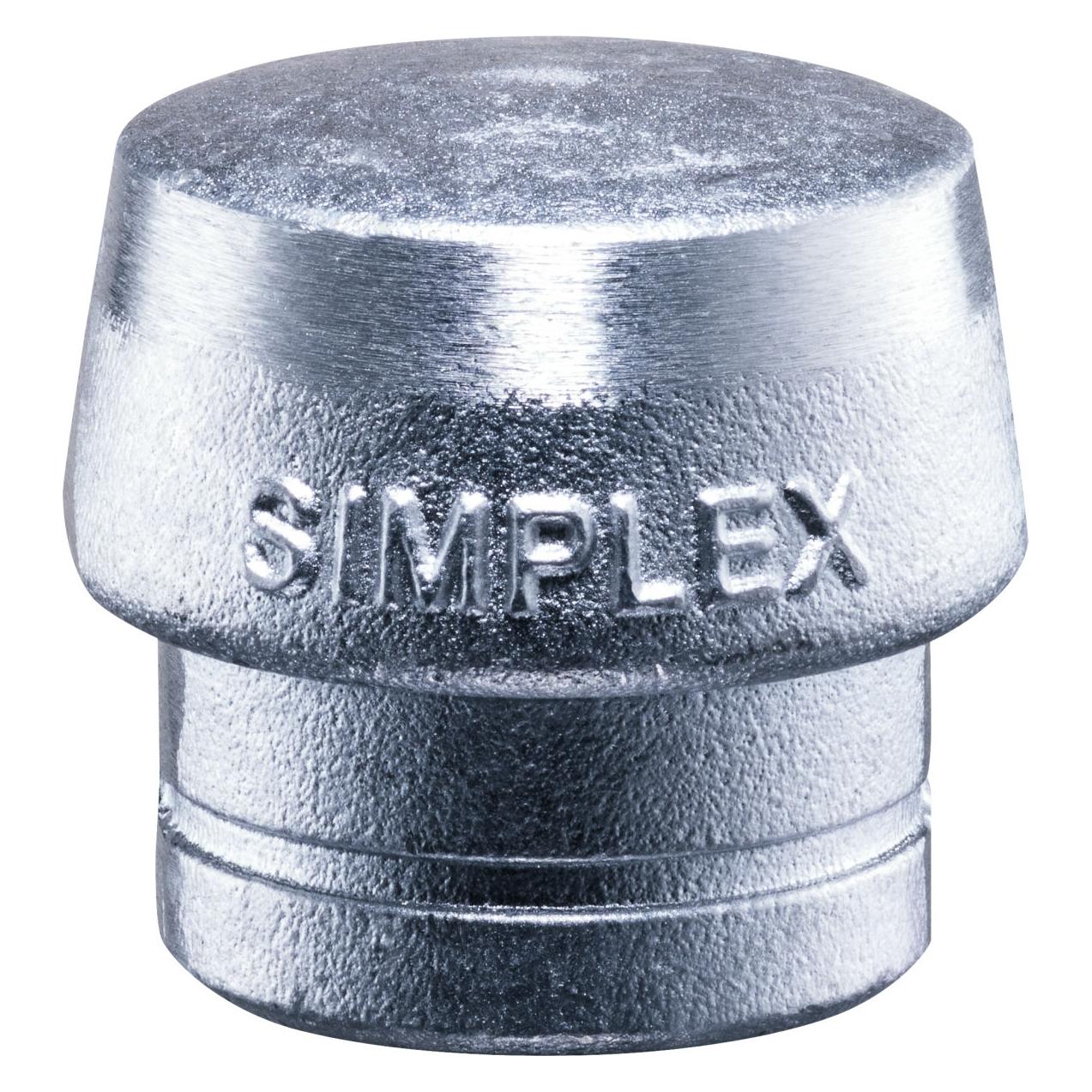 Halder Schonhammerkopf SIMPLEX Kopf-Ø 80 mm Weichmetall silber hart (3209.080)