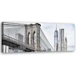 WANDBILD brooklyn brücke