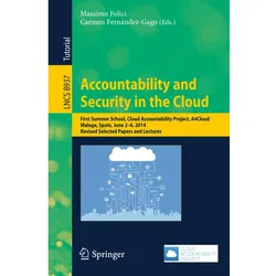 Accountability and Security in the Cloud, Fachbücher