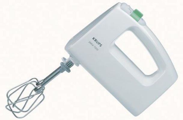 Krups F60814 3 Mix 7000 Handmixer 500 W (Weiß) F6081431