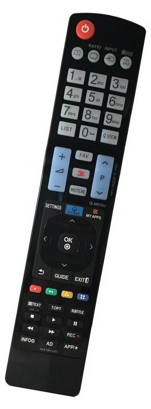 BELIFE LG afstandsbediening AKB73615303 voor alle LG 3D Smart TV's