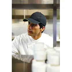 Chef Works® BASEBALL CAP Cool Vent (farbiger Saum) Artikel BCCT - Grün