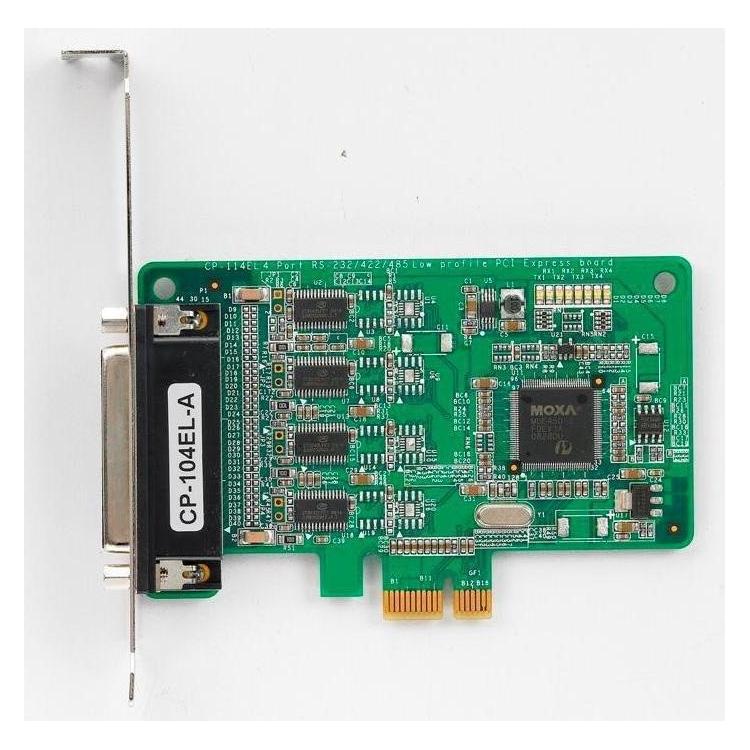 Moxa CP-104EL-A Serieller Adapter (0.10 m) (CP-104EL-A-DB9M)
