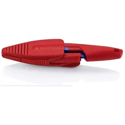 Knipex, Bolzenschneider + Seitenschneider, Slim Knips mit Holster Werkzeugstahl (158 mm)