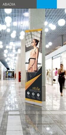 Roll-Up Banner Abadia (1560x400mm)