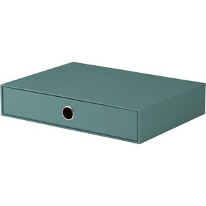 Rössler-Papier Schubladenbox 1524452380, S.O.H.O., A4 quer, 1 Fach, Pappe, geschlossen, opal