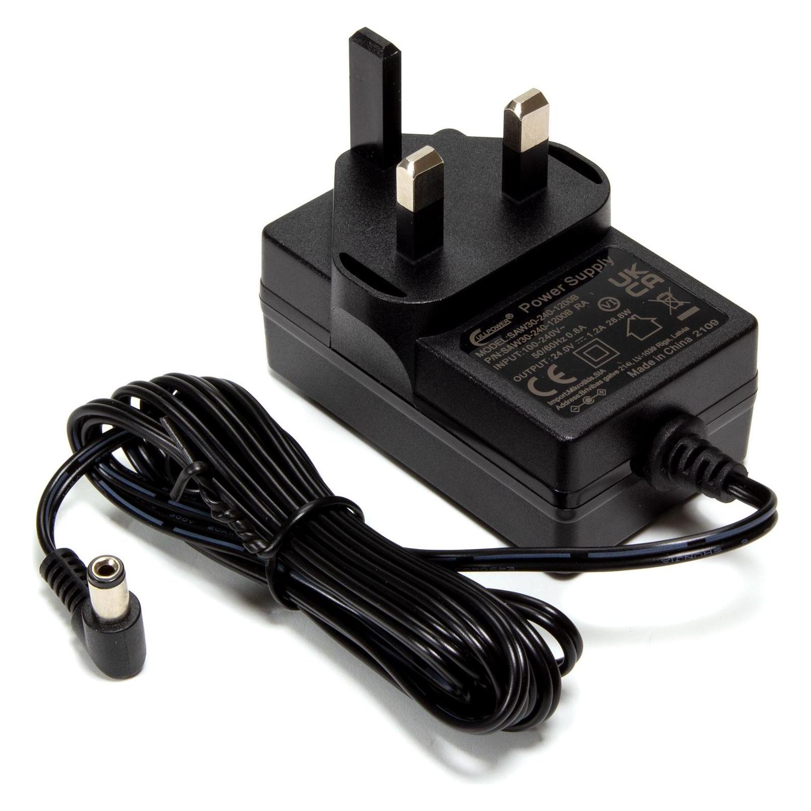 MikroTik Power Adapter 24V 1.2A - UK plug SAW30-240-1200GR2A-UK (SAW30-240-1200GR2A-UK)