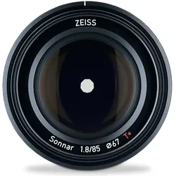 Zeiss Batis 85mm 1.8 (Sony E, Vollformat), Objektiv, Schwarz