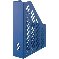 HAN Stehsammler recycelter Kunststoff blau , DIN C4