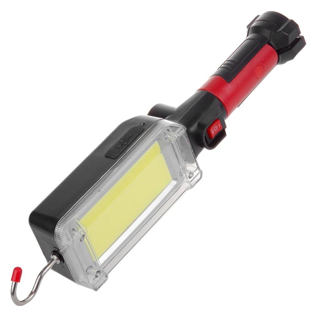 Maclean Lampa warsztatowa magnetyczna COB, 2x1200mAh, 700lm, USB Typ-C (700 lm) (MCE307)