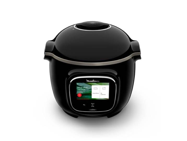 Moulinex Cookeo Touch Multicooker, intelligent, Hochdruck Touch Connect WiFi Schwarz